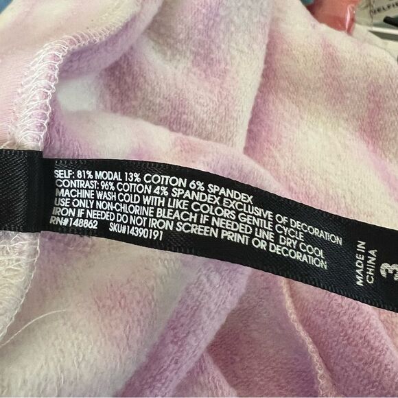 Torrid Focus On The Positive Super Soft Tie-Dye Fleece Joggers, Size 3 - Picture 7 of 7